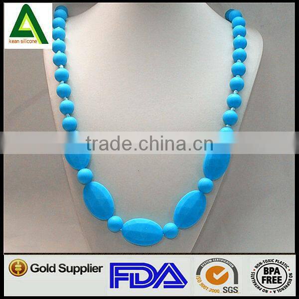 giraffe teether baby chewing teething necklace silicone jewelry