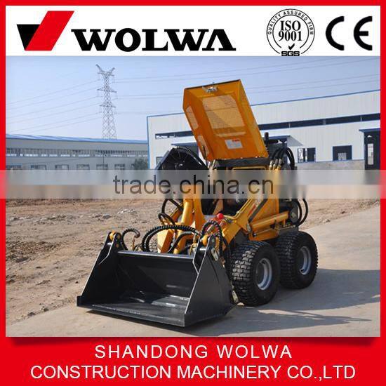 Construction Machinery Mini Skid Steer Loader From Chinese Factory for Sale