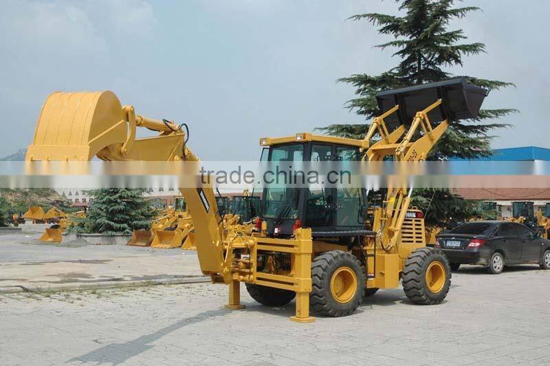 7600kg, 0.4CBM WZ30-25 mini wheel backhoe loader for sale 2015 good performence!