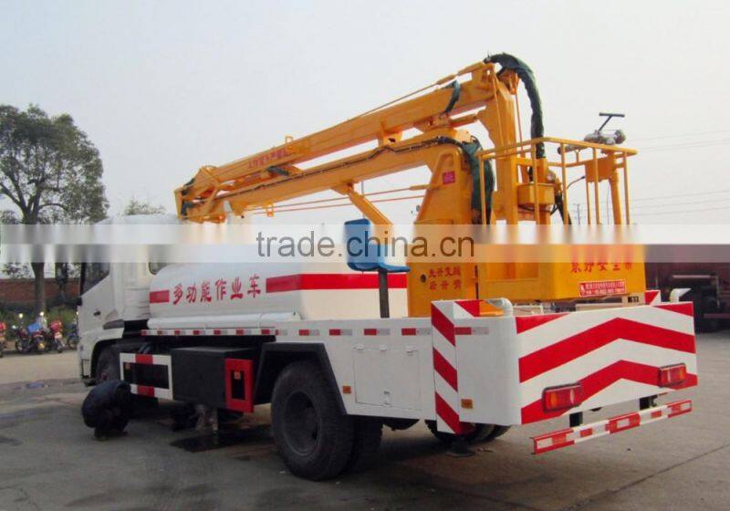 22m Dongfeng Kingrun elevated work platform with water tank for sale