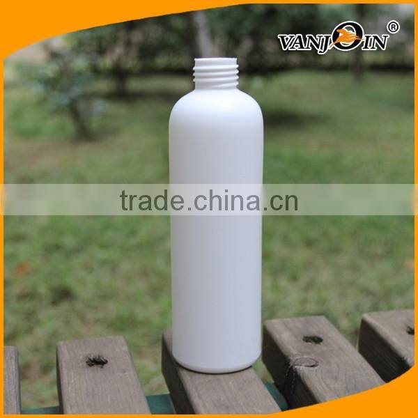 250ml Cylinder Round White HDPE Plastic Bottles