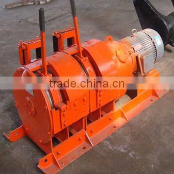 Good quality 7.5kw Double-drum scraper winch for sale
