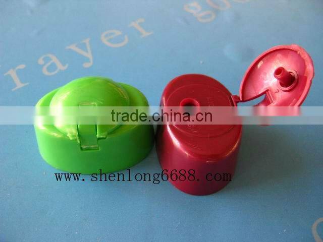 plastic shampoo bottle press caps