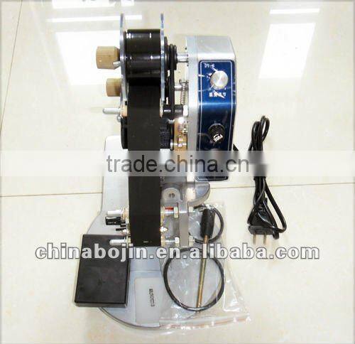 automatic expiry date printing machine on plastic bag