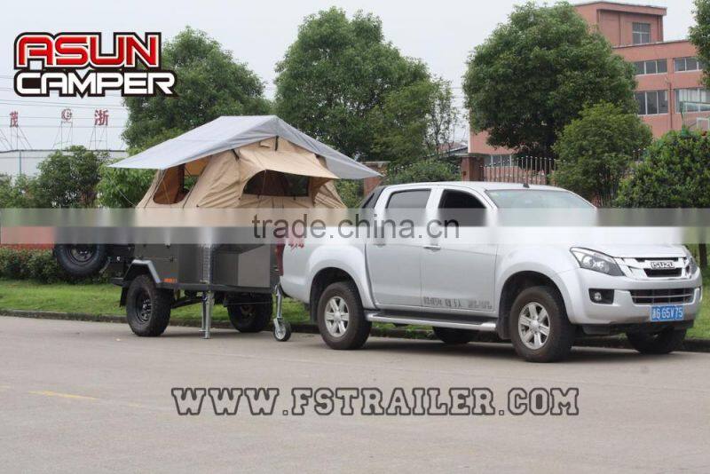 Deluxe Off-road Roof tent camping trailer (Camper trailer 4x4 - 2016)