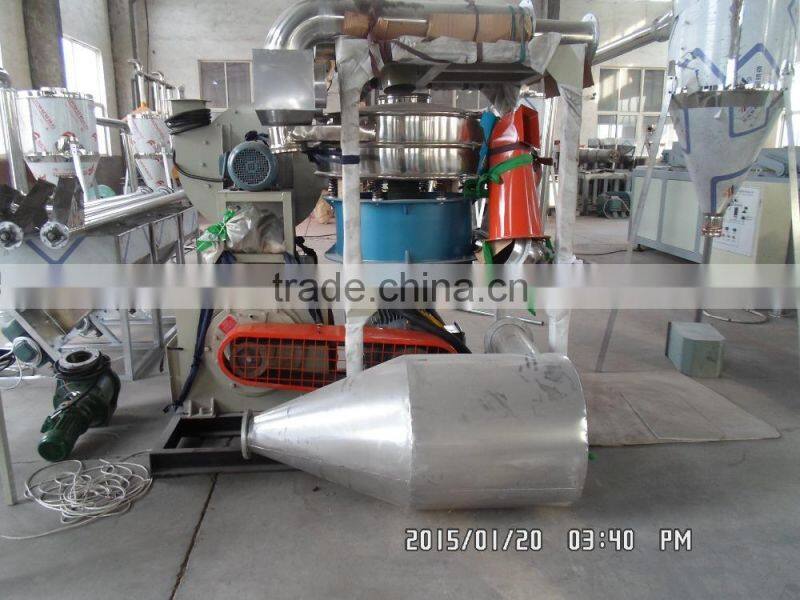 waste plastic scrap grinding machine line/ plastic grinder