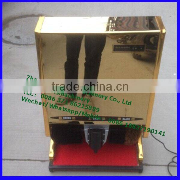Easy operation shoe polisher machine on promotion