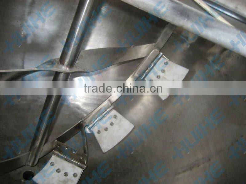 sanitary steam heating jacketed kettle with scraper stirrer