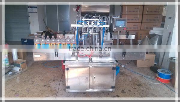 Four Heads Fully Automatic Toiletry Perfume Bottle Filling Machine