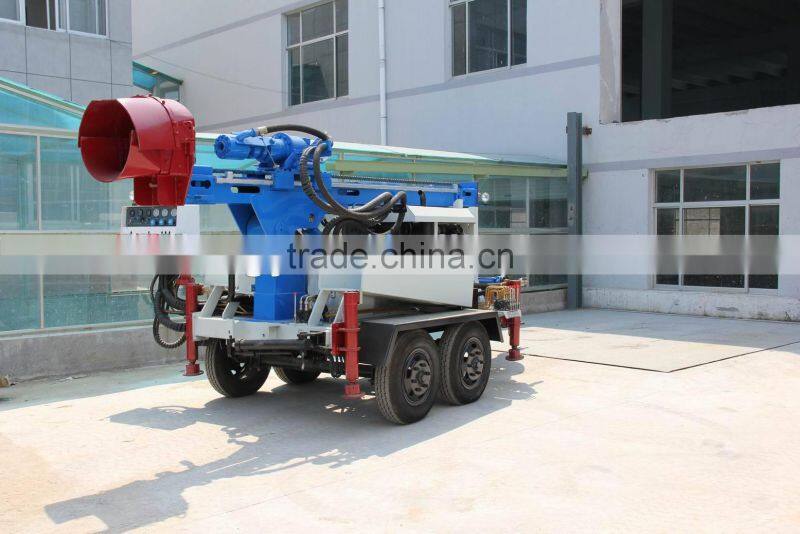 cheapest trailer mounted bore hole Water Well Drilling machine
