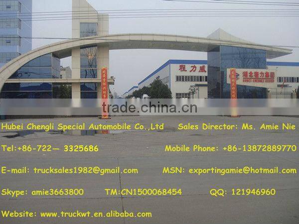 4x2 Dongfeng 15000 litres carbon steel fuel tanker truck