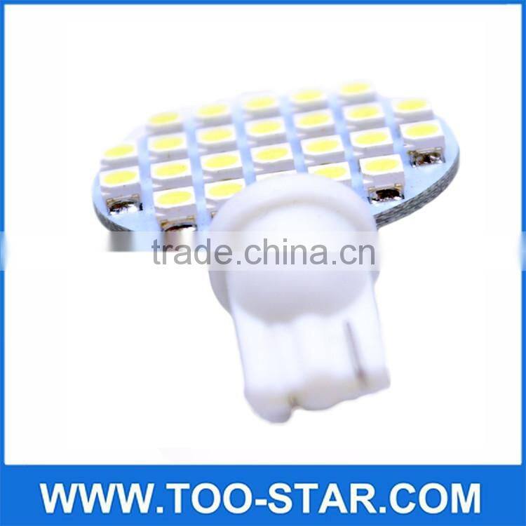 Universal T10 194 158 168 501 921 W5W 24 1210 SMD LED Warm White RV Light Lamp Bulb