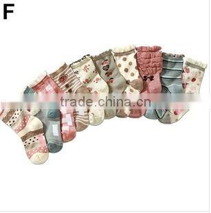 Children sock with point printed