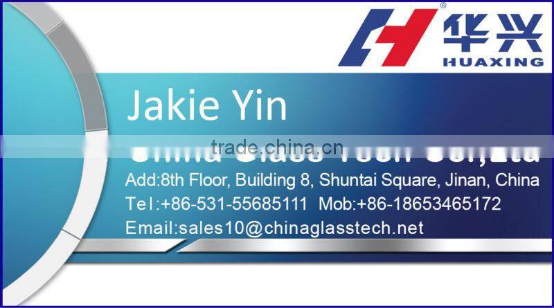 CE approved 4 pairs of brushes advanced intelligent control tempered making glass bending tempering machine