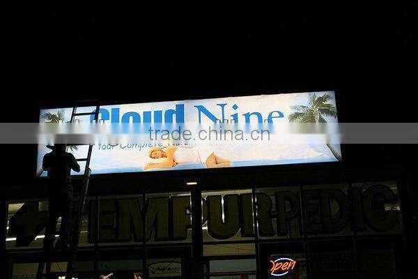 1M pvc flex outdoor hanging banner 340g