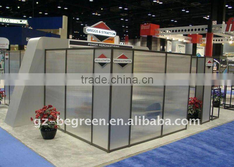 10 years guaranteed twin-wall polycarbonate hollow sheet