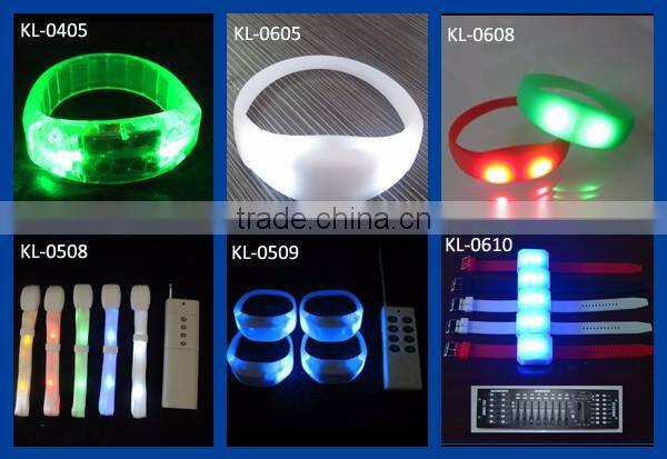New design Lover led bracelet concert led wristband for Valentine's Day