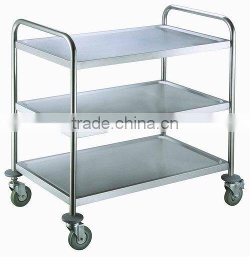 Four-layers Stainless Steel Hot Pot Cart
