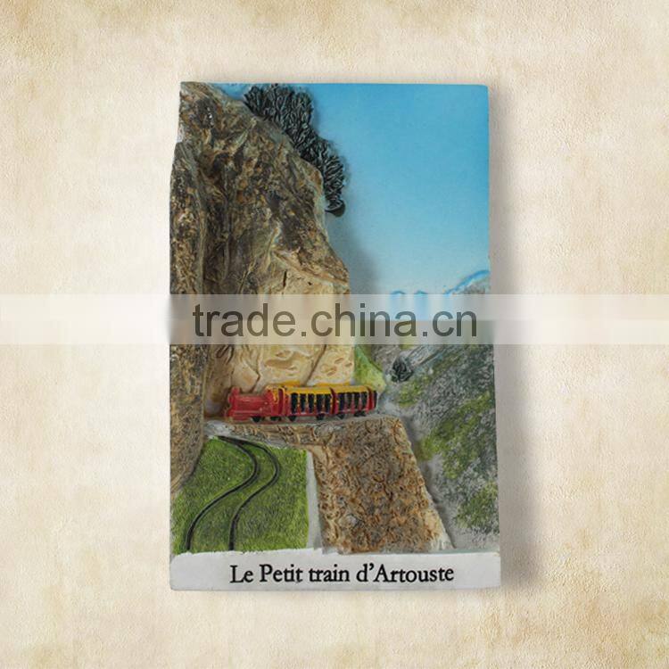 2015 New resin european tourist souvenir fridge magnet