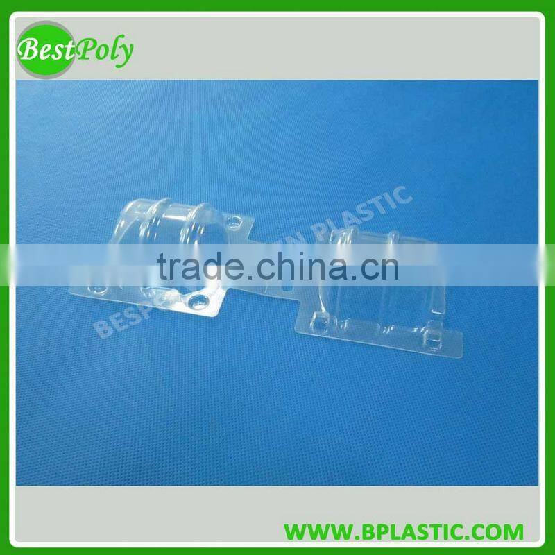 Cheap plastic clear clamshell packaging for golf ball