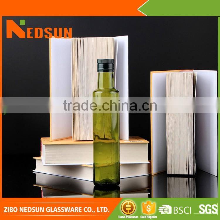 Factory price glass bottles for oil in different size