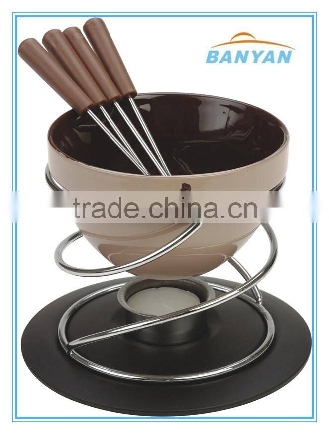 Fondue set, chocolate fondue set, mini fondue set, stainless steel fondue set, ceramic fondue set, cheese fondue set,