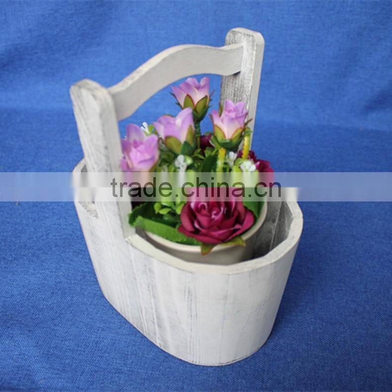 Wood pail christmas pails washing pail wooden pail for sale