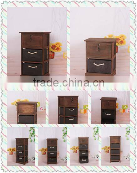 Muti-functional small storage wooden cabinetin living room