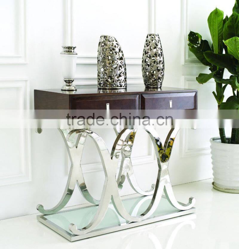 F359 Bedroom Furniture Modern walnut MDF sideboard