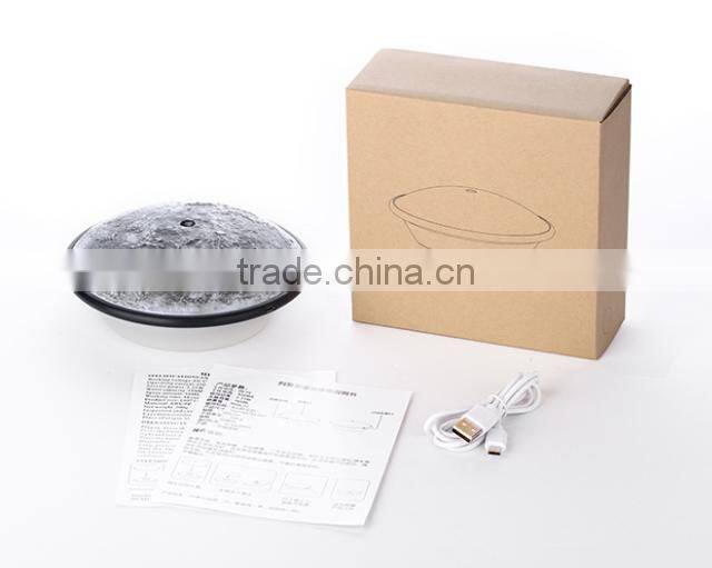 2017 New Arrival Moon Mist Air Humidifier, Creative Moon Shape Design Mini USB Aromatherapy Night Light Air Humidifier