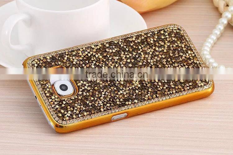 Luxury bling bling full diamond phone case for samsung galaxy note7