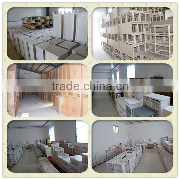 European Style Solid Wood Makeup Table Set With Stool Bedroom Dresser Simple Modern Ivory White Cosmetic Table With Mirror