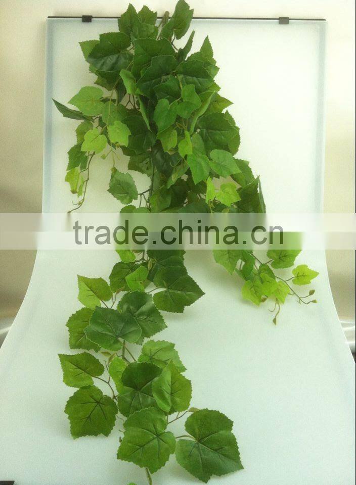 Home garden outdoor decoration 3.28ft (100cm) Long artificial christmas green 5 branches reindeer metal vine rattan Elt10 2301