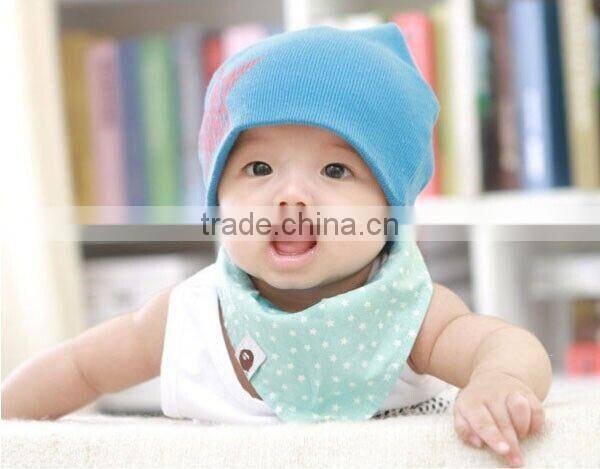 2015 Star Printed New Newborn cotton infant hats Toddler Girl Boy Hat Baby Cap Cute Beanie Cotton Kid Hats 17 Colors