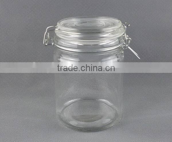 glass storage jar for food /nuts/dessert