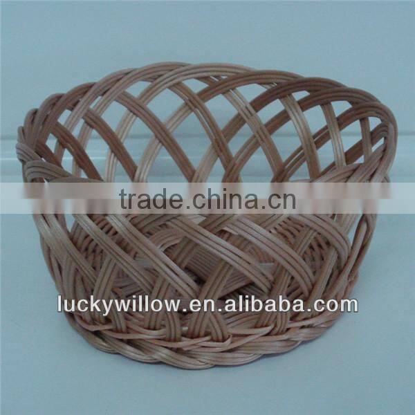 eco-friendly cheap recycled plastic woven basket