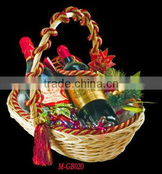 Big wicker gift basket & wedding gift basket