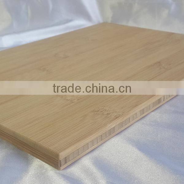 3 layer12mm plain pressed natural bambu wall panel