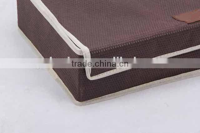 rectangular non-woven 12 lattice storage box