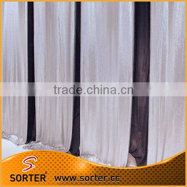 Hot sale metal fabric sequin cloth for dividers and curtains