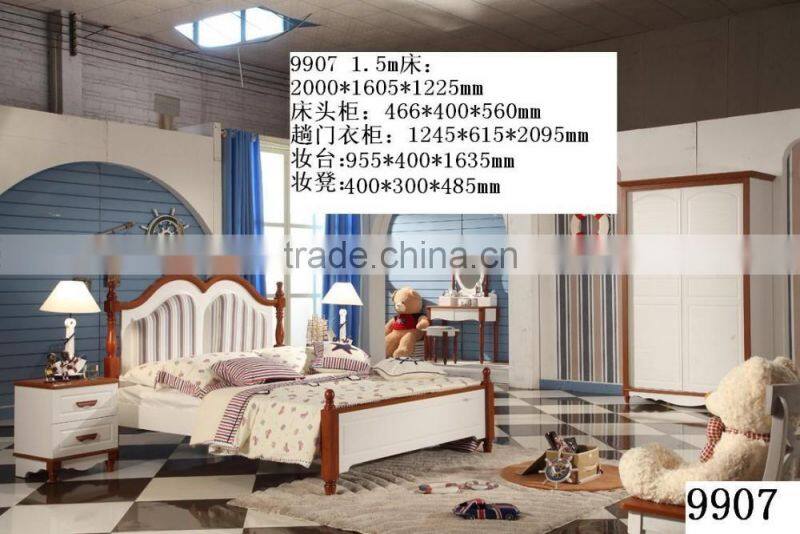 RD9902 cheap in stock neoclassic brown N white matching bedroom home furniture queen king size alibaba hot sale bedroom set