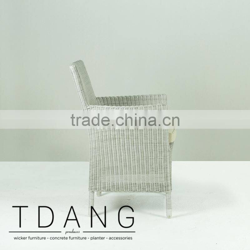 Pasadena Wicker Chair (Grey) - Dining Wicker Furniture Chair