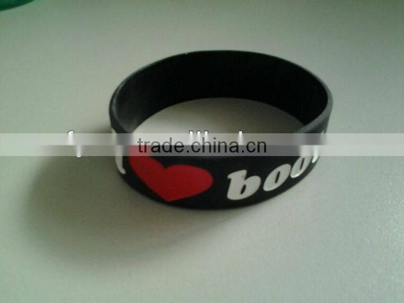 i love boobies silicone bracelets