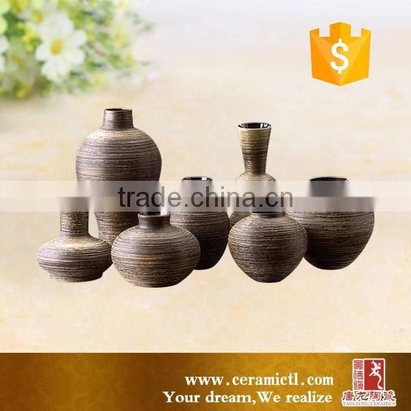 Home goods decorative chinese antique porcelain ceramic flower vase