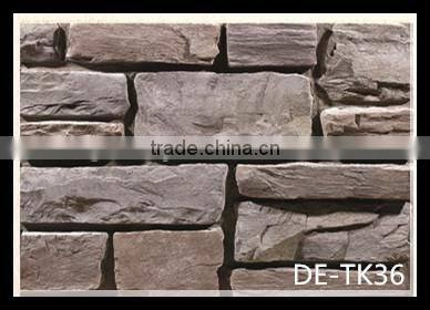2015 High quality artificial stacked stone for exterior wall cladding