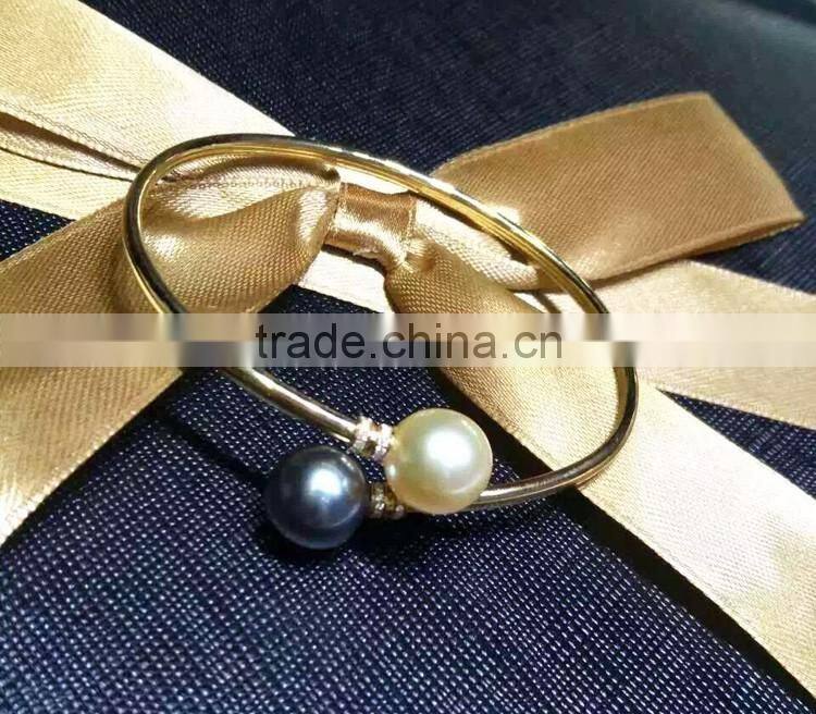 10-11mm multi-color south sea pearl bracelet