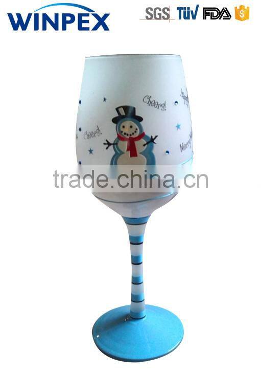 2OZ Handpaint Wine Glass
