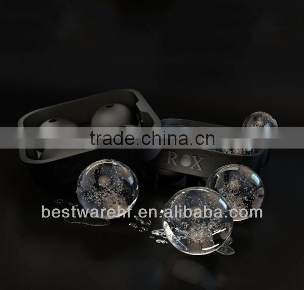 FDA cheap silicone ice cream ball mold