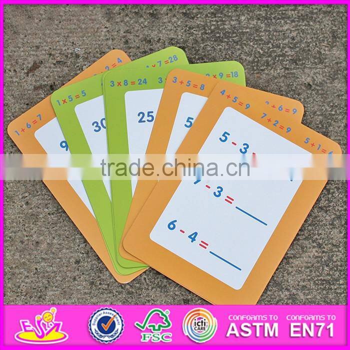 2017 new design educational wooden toddler learning toys W12F018