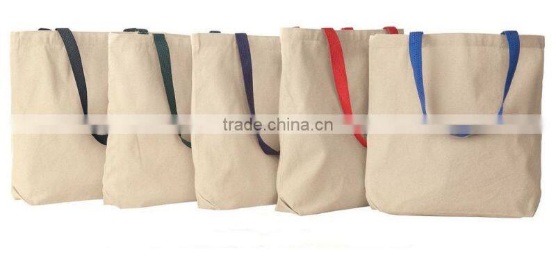 OEM ECO Friendly Organic Cotton Standard Size Cotton Tote Bag